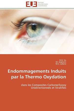 Endommagements Induits Par La Thermo Oxydation: Outils de Gestion Des Reseaux D'Alimentation En Eau Potable de D. Q. Vu