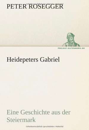 Heidepeters Gabriel de Peter Rosegger