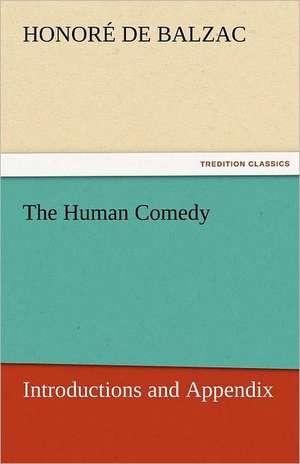 The Human Comedy de Honoré de Balzac