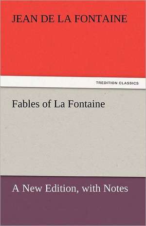 Fables of La Fontaine de Jean de la Fontaine