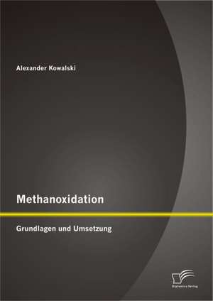 Methanoxidation: Grundlagen Und Umsetzung de Alexander Kowalski