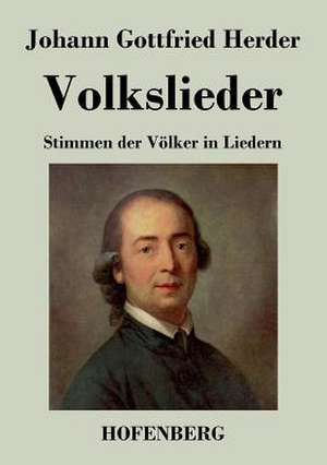 Volkslieder de Johann Gottfried Herder