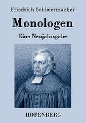 Monologen de Friedrich Schleiermacher