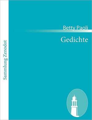 Gedichte de Betty Paoli