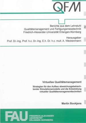 Virtuelles Qualitätsmanagement de Martin Bookjans