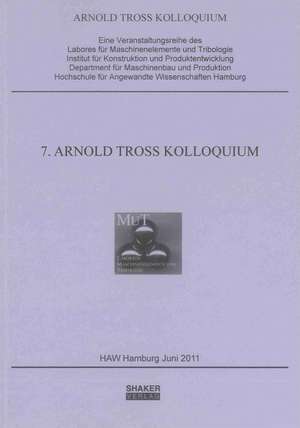 7. Arnold Tross Kolloquium de Erik Kuhn