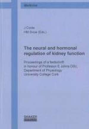 The neural and hormonal regulation of kidney function de J. Coote