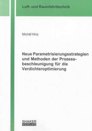 Neue Parametrisierungsstrategien und Methoden der Prozessbeschleunigung für die Verdichteroptimierung de Michèl Hinz