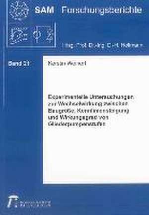 Experimentelle Untersuchungen zur Wechselwirkung zwischen Baugröße, Kennliniensteigung und Wirkungsgrad von Gliederpumpenstufen de Kerstin Weinert