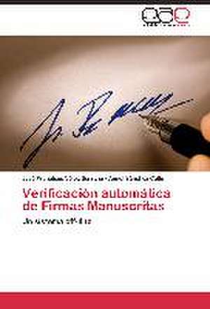 Verificación automática de Firmas Manuscritas de José Francisco Vélez Serrano