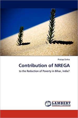 Contribution of NREGA de Pratap Sinha