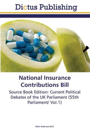 National Insurance Contributions Bill de Mark Anderson