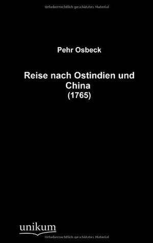 Osbeck, P: Reise nach Ostindien und China