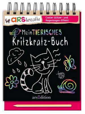 Mein tierisches Kritzkratz-Buch de Jennifer Wilderich-Lang