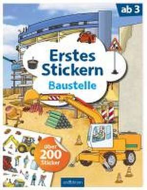 Erstes Stickern Baustelle de Sebastian Coenen