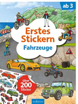 Erstes Stickern Fahrzeuge de Sebastian Coenen