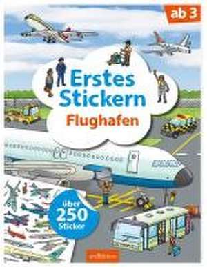 Erstes Stickern - Flughafen de Sebastian Coenen