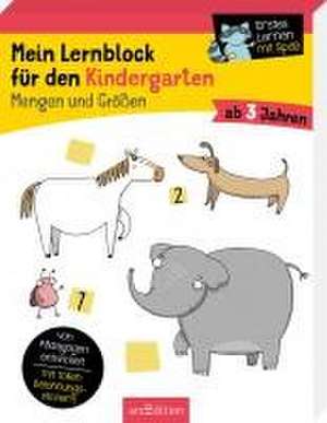 Mein Lernblock für den Kindergarten - Mengen und Größen de Hannah Lang