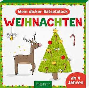 Mein dicker Rätselblock Weihnachten de Sophia Schrade