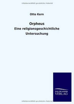 Orpheus de Otto Kern