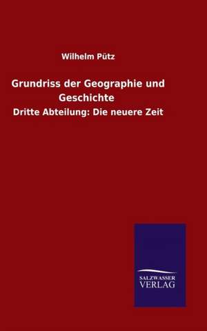 Grundriss Der Geographie Und Geschichte