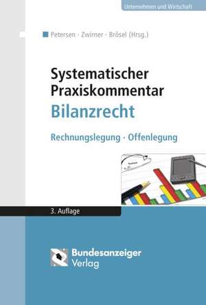 Systematischer Praxiskommentar Bilanzrecht de Karl Petersen