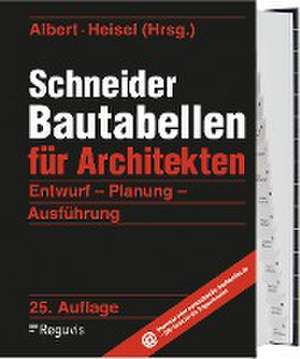 Schneider - Bautabellen für Architekten de Kerstin Rjasanowa