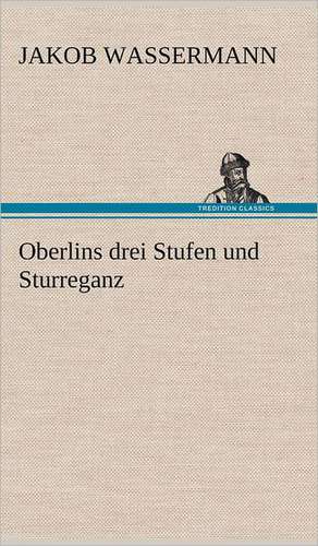 Oberlins Drei Stufen Und Sturreganz: Das Lallen- Und Narrenbuch de Jakob Wassermann