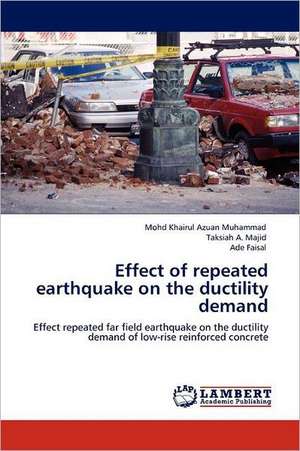 Effect of repeated earthquake on the ductility demand de Mohd Khairul Azuan Muhammad