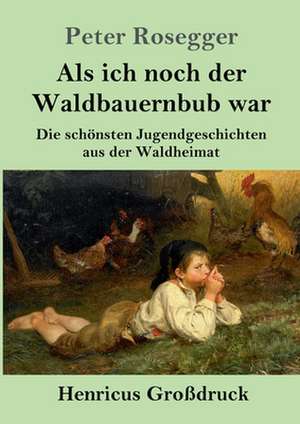 Als ich noch der Waldbauernbub war (Großdruck) de Peter Rosegger