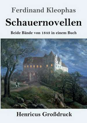 Schauernovellen (Großdruck) de Ferdinand Kleophas