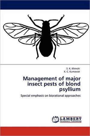 Management of major insect pests of blond psyllium de S. K. Khinchi