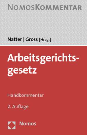 Arbeitsgerichtsgesetz de Eberhard Natter