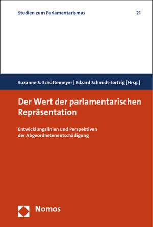 Der Wert der parlamentarischen Repräsentation de Suzanne S. Schüttemeyer