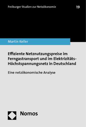 Effiziente Netznutzungspreise im Ferngastransport und im Elektrizitäts-Höchstspannungsnetz in Deutschland de Martin Keller