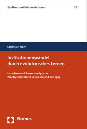 Institutionenwandel durch evolutorisches Lernen de Sebastian Heer