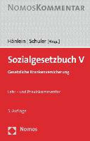 Sozialgesetzbuch V de Andreas Hänlein