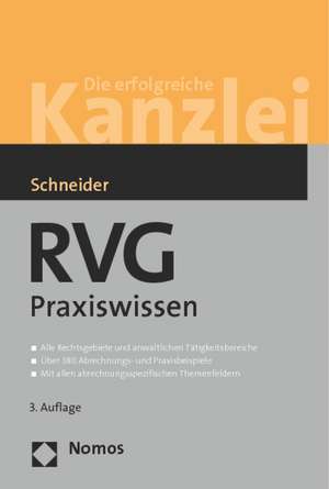 Rvg Praxiswissen: Handkommentar de Norbert Schneider