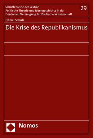 Die Krise Des Republikanismus: Tarifvertrage Fur Den Offentlichen Dienst de Daniel Schulz