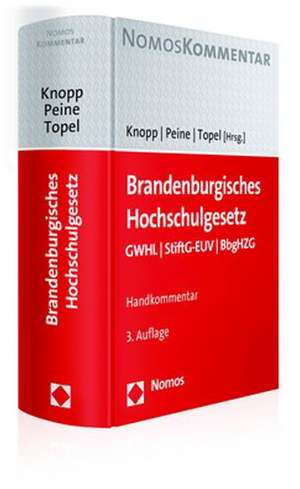 Brandenburgisches Hochschulgesetz de Lothar Knopp