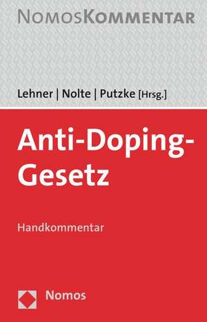 Anti-Doping-Gesetz de Michael Lehner