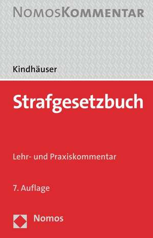 Strafgesetzbuch de Urs Kindhäuser