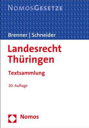 Landesrecht Thüringen de Michael Brenner