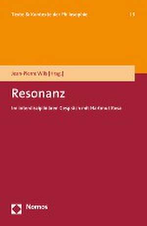 Resonanz de Jean-Pierre Wils