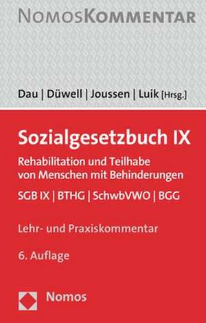 Sozialgesetzbuch IX de Dirk H. Dau