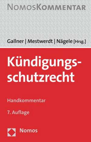 Kündigungsschutzrecht de Inken Gallner