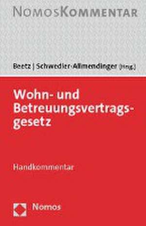 Wohn- und Betreuungsvertragsgesetz de Claudia Beetz