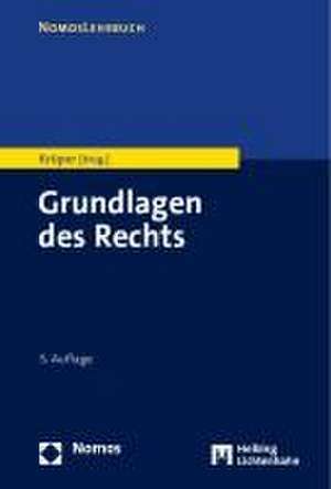 Grundlagen des Rechts de Julian Krüper