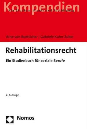 Rehabilitationsrecht de Arne Von Boetticher