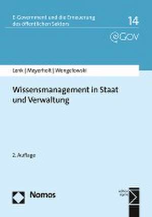 Wissensmanagement in Staat und Verwaltung de Klaus Lenk